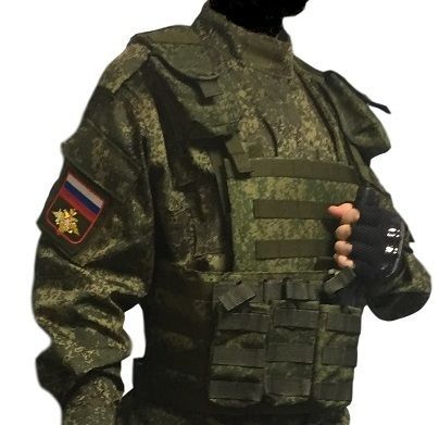 ロシア軍 実物 BTK製 VKBO レイヤー7 48-4 デジタルフローラ ロシア軍