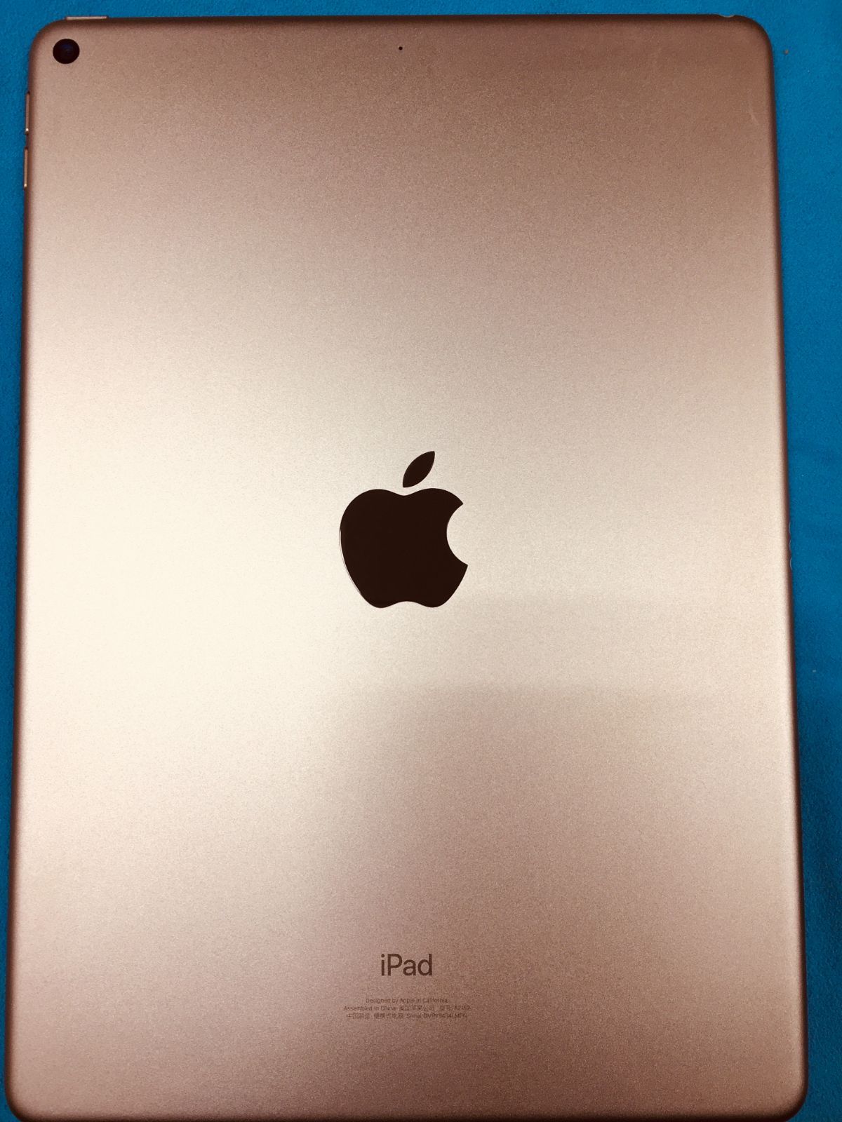 送料無料】 外観美品 電池83％ Apple iPad Air 3 Wi-Fi 256GB ゴールド