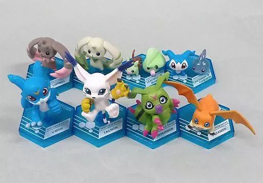 中古】トレーディングフィギュア 全8種セット 「デジモン