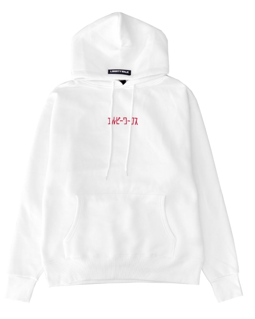 LIBERTY WALK Hinomaru JDM R32 Hoodie White パーカー フーディー