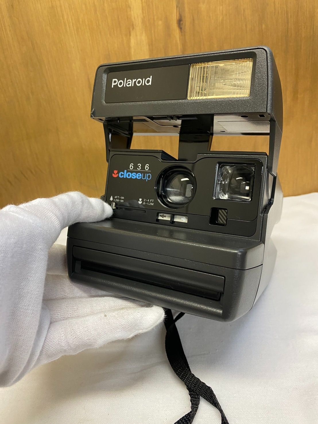 カメラ】ポラロイド636 本体＋未使用フィルムセット／箱・説明書付き