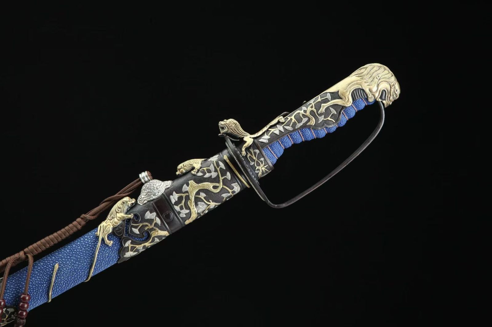 古い短いバイキングの斧 漢威 剣鉈 劈刀 鉈 狩猟 古兵器 武具 時代物