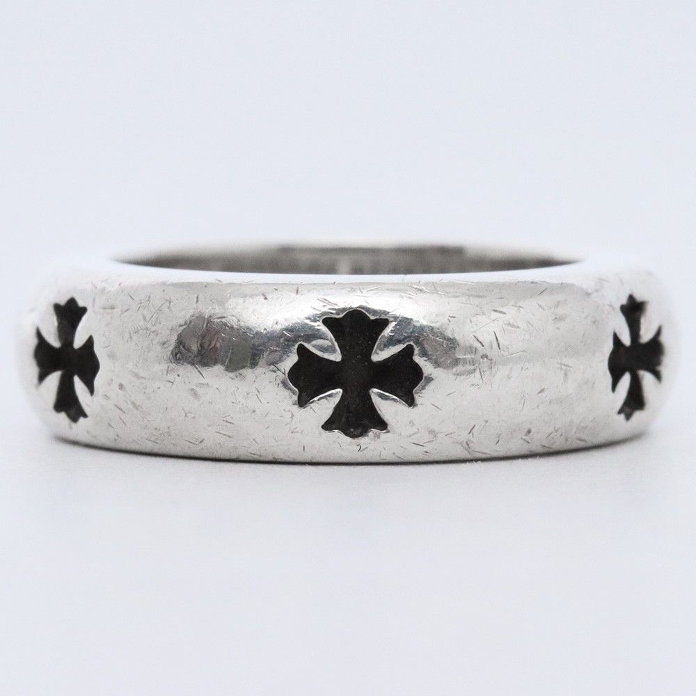 4号 CHROME HEARTS ネガティブ CHプラス リング シルバー - メルカリ