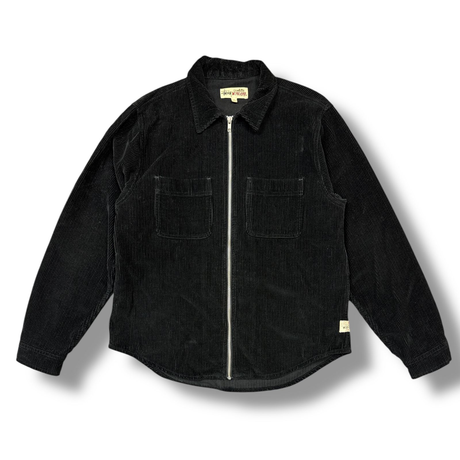 Stussy 22AW Wide Wale Cord Zip Jacket ワイドコーデュロイジップ