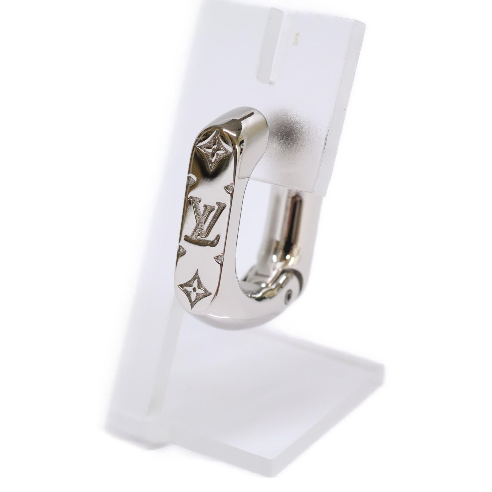 LOUIS VUITTON ルイヴィトン 25年製 M02227 フープピアス・モノグラム