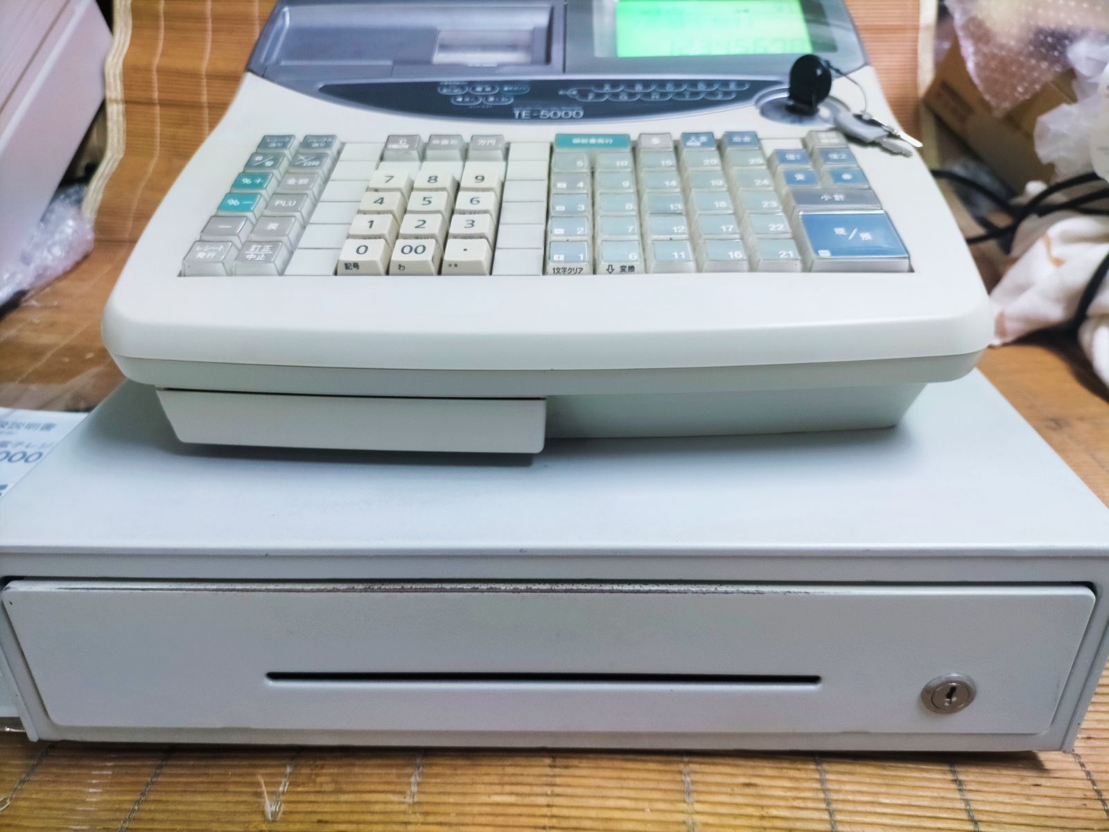 カシオレジスター TE-5000 25部門 上位機種 371011 カシオレジスター