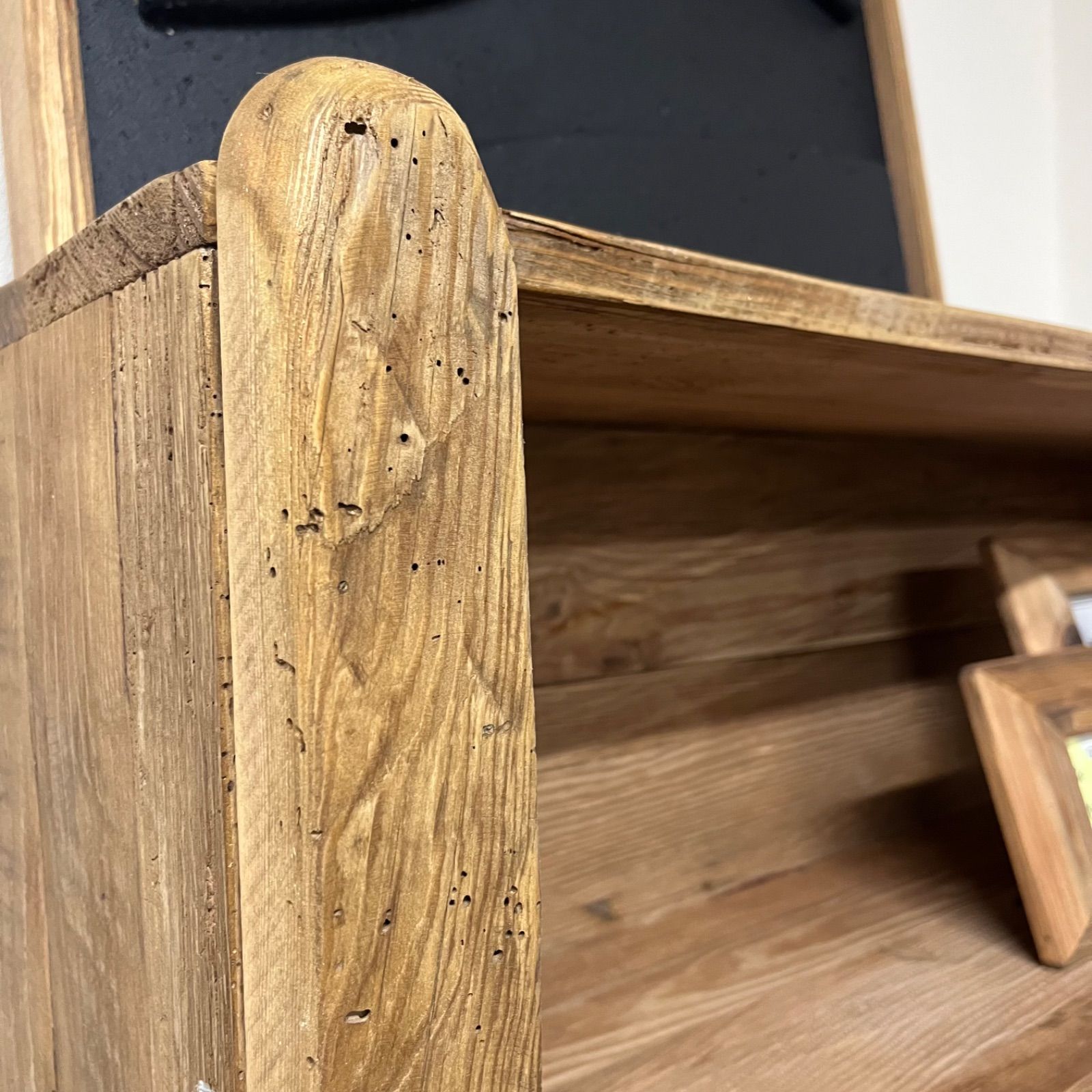 木製 シェルフ キャビネット 棚 レトロ アンティーク ヴィンテージ