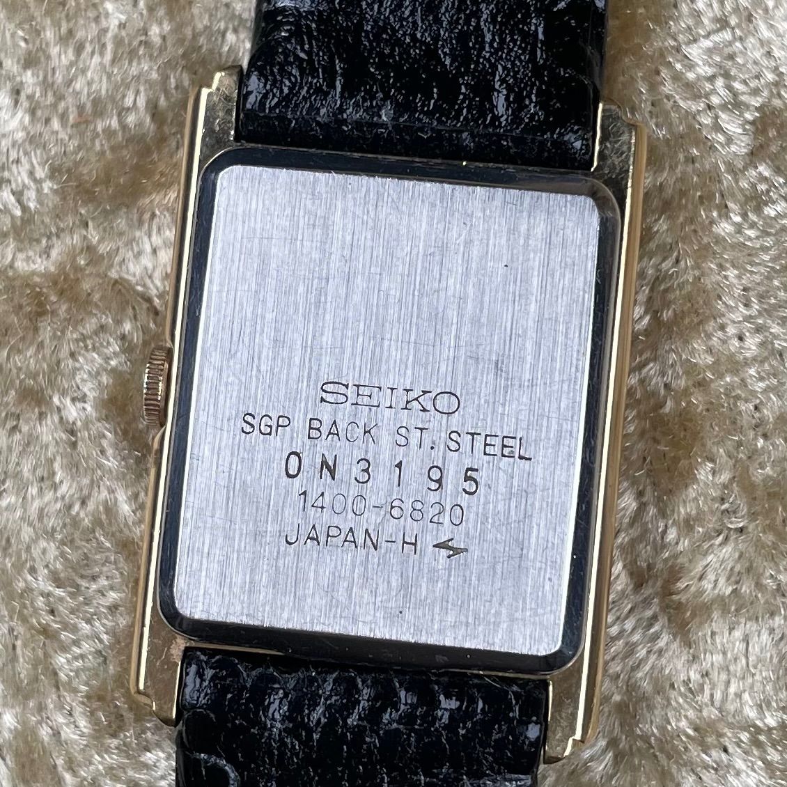 ビンテージ 精工舎SEIKOセイコー シャリオ 1400 - 6820 1990年11月製造