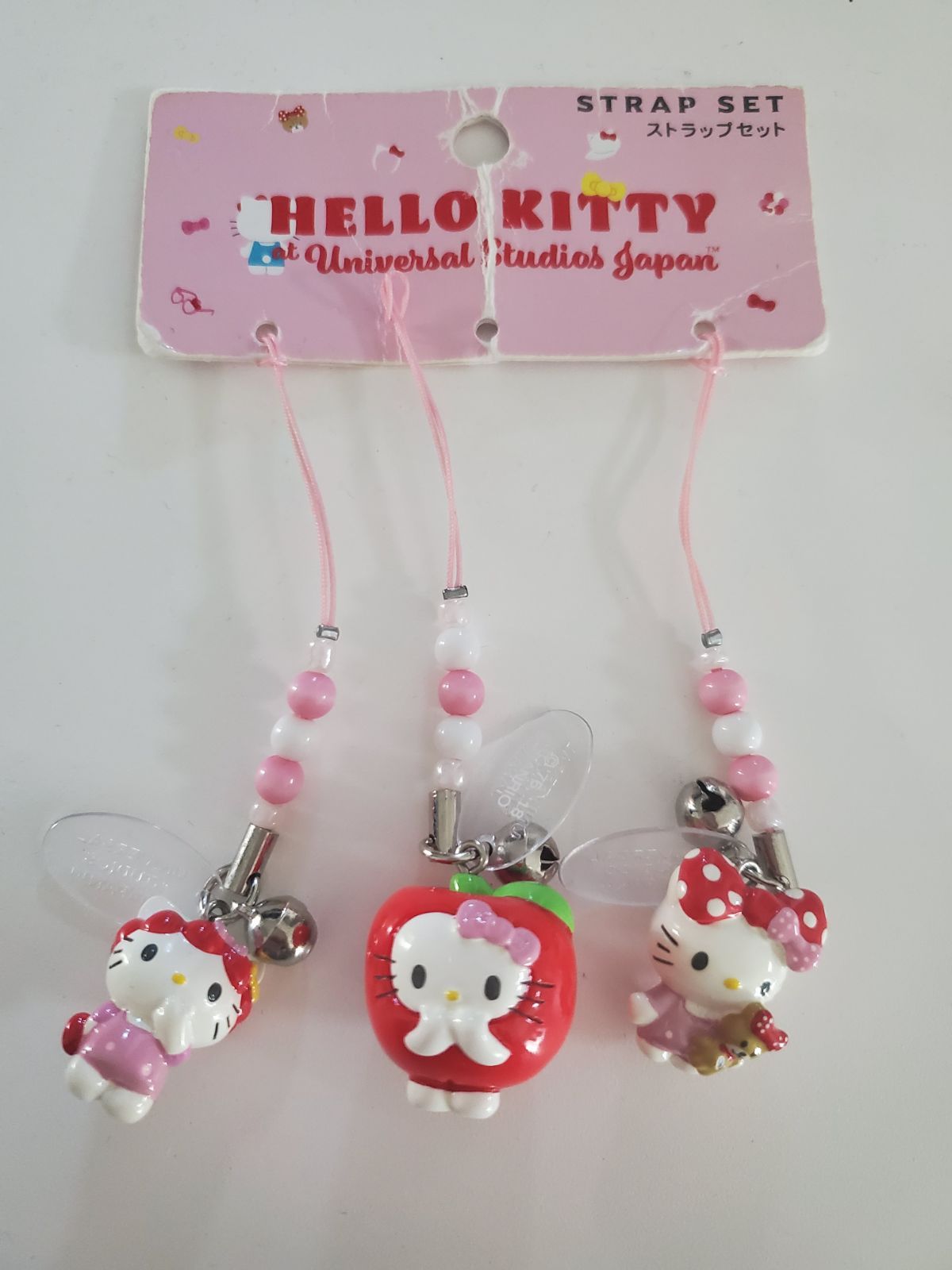 激レア◎USJ限定◎ピンクのスポーツカーでドライブキティ◎根付け