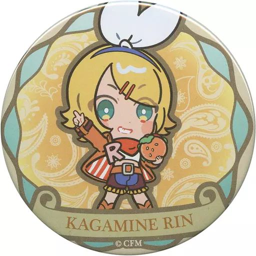 中古】バッジ・ピンズ 鏡音リン(WORLDver.) 缶バッジ 「ミク COLTURE