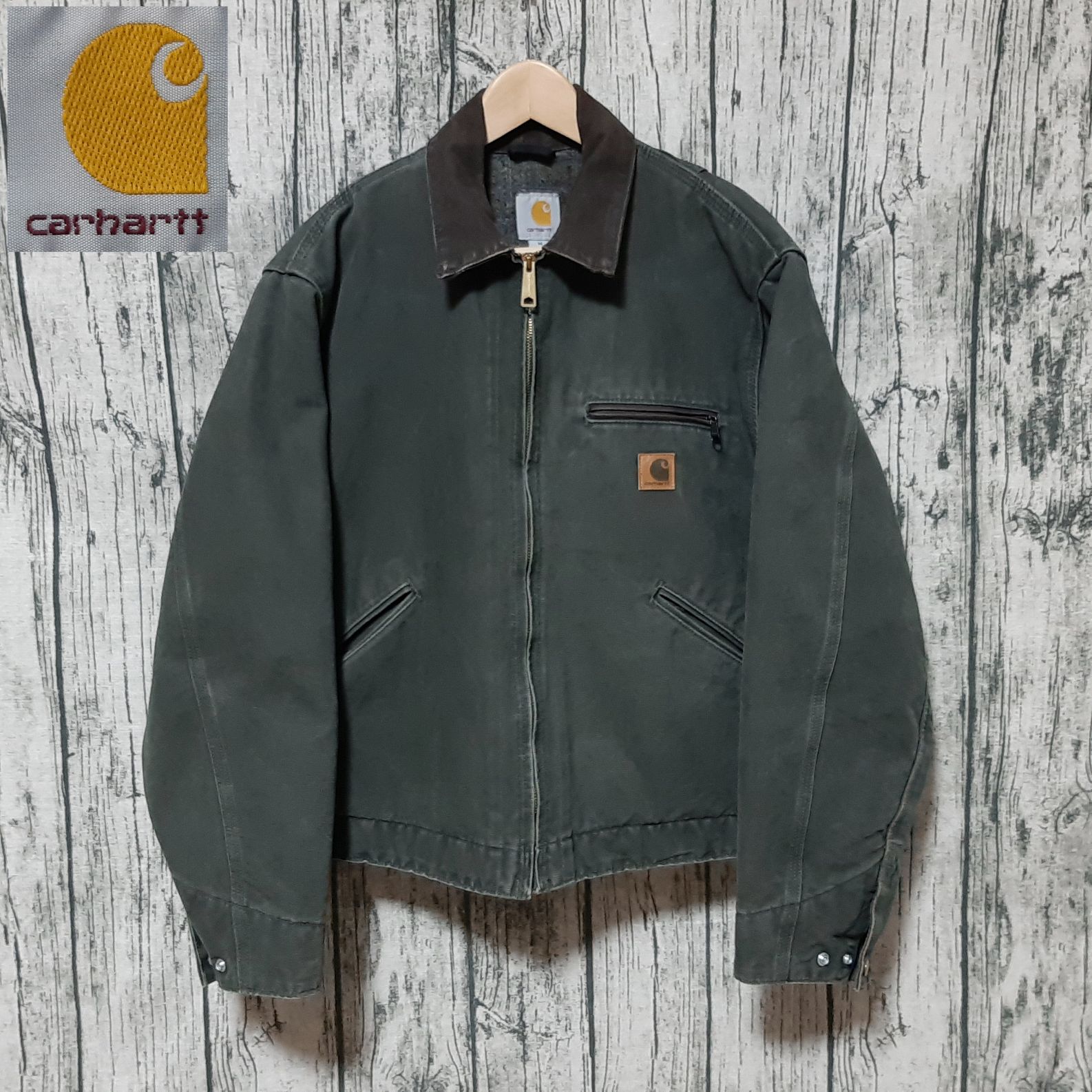 size M】モスグリーン Carhartt Detroit Jacket Moss Green カーハート