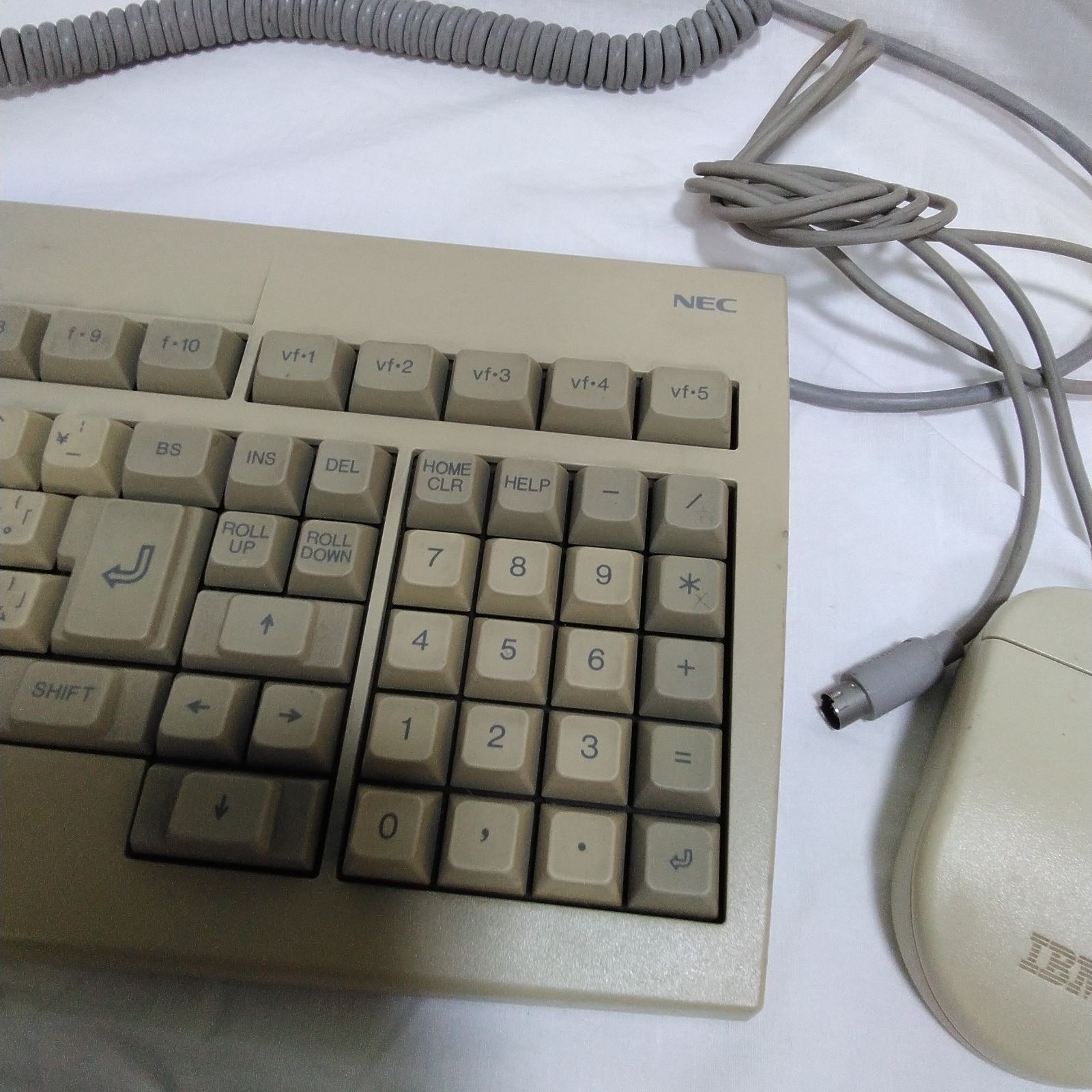 NEC PC-9821 V12/S5 RBキーボード マウス モニタ ジャンク品 NEC PC