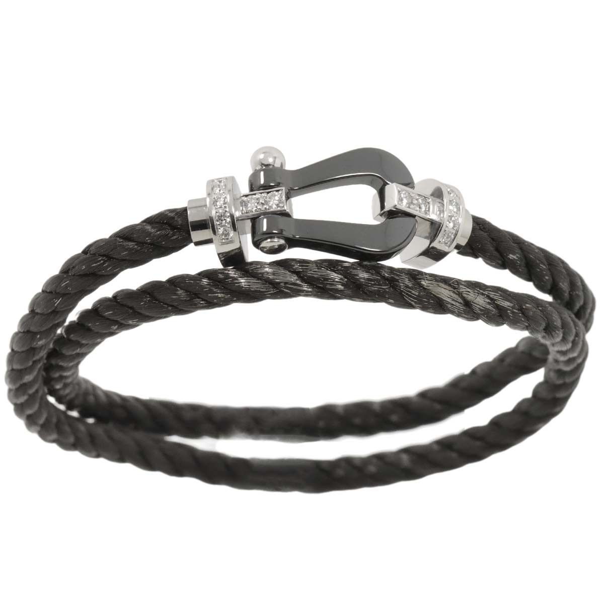 フレッド FRED フォース10 LM ハーフダイヤ ブレスレット #18