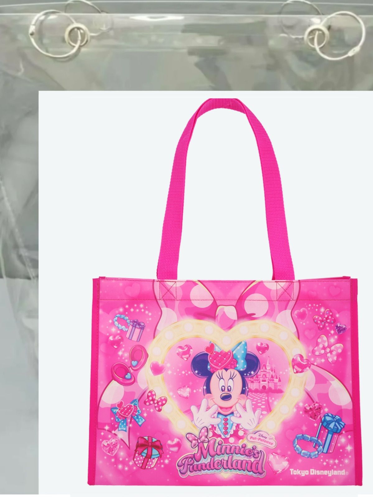 ディズニー ミニー パルパルーザ トートバッグ ショッピングバッグの