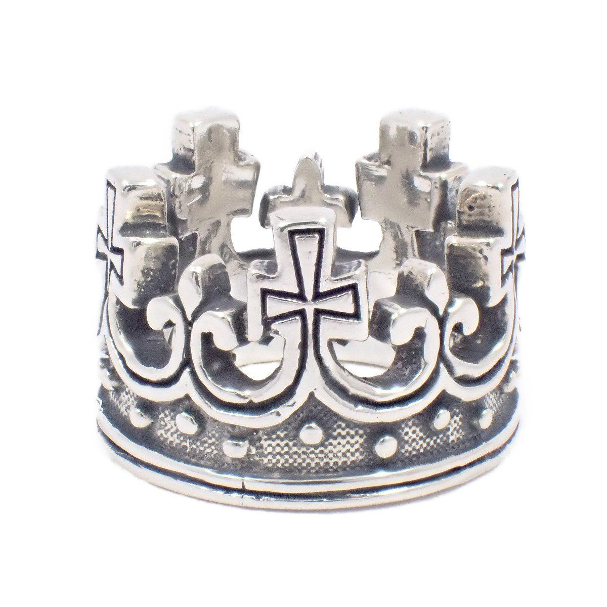 ROYALORDER ロイヤルオーダー ラージ クラウン リング 指輪 シルバー