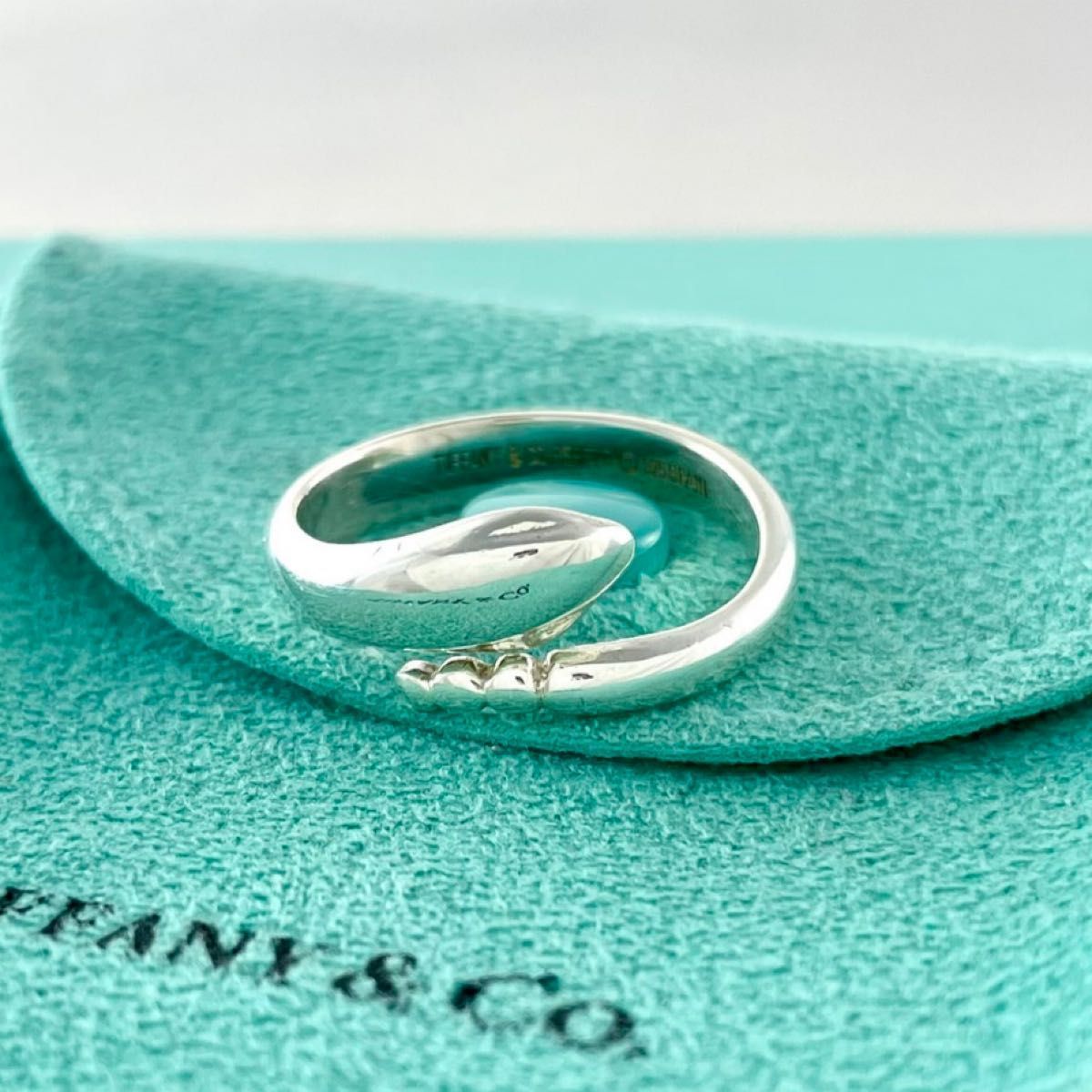 ティファニー 14.5号 エルサペレッティ スネーク リング ZE1fe - メルカリ