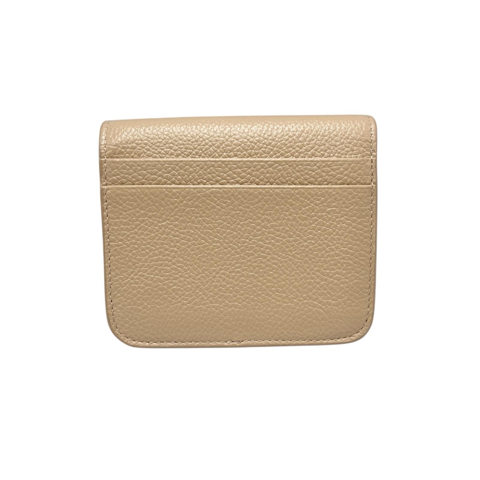 りこ】BALENCIAGA ベージュ 二つ折り財布 バレンシアガ BALENCIAGA 二