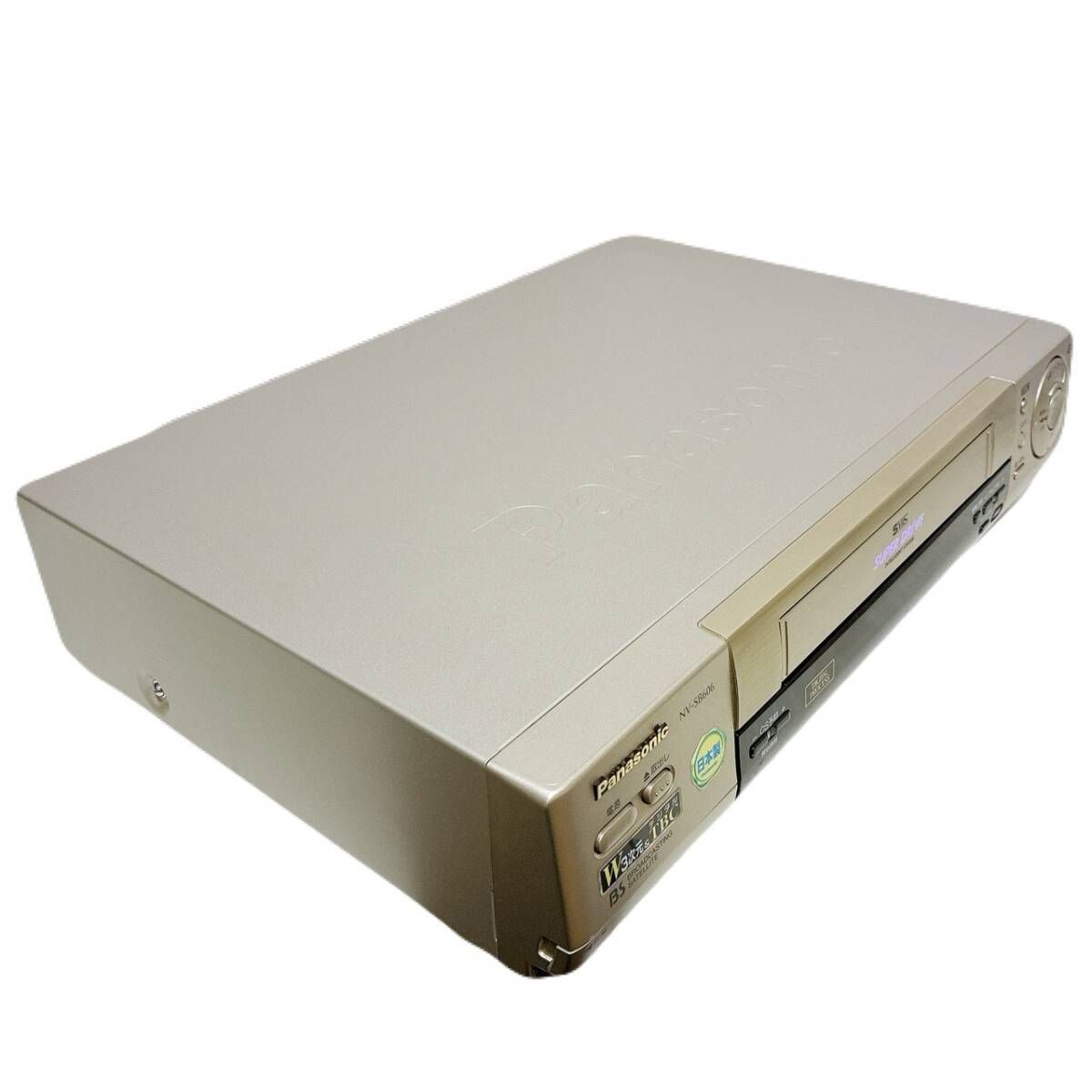 完動品 美品 Panasonic S-VHS ビデオデッキ NV-SB606 0 完動品 美品