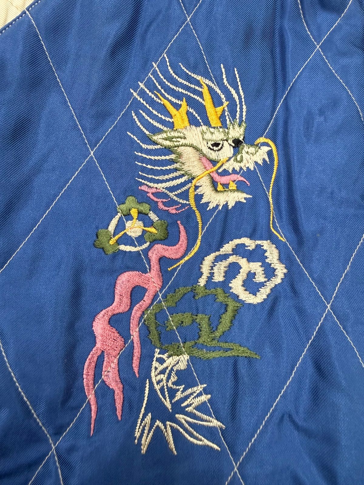 TAILOR TOYO テーラー東洋 リバーシブル スカジャン 虎顔×城 別珍 L