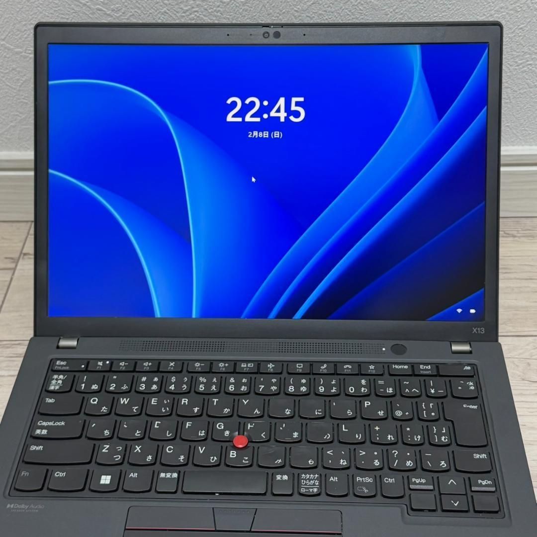 入門にオススメ❗Lenovo ThinkPad i5 11世代 8G 256GB Office付き 即納