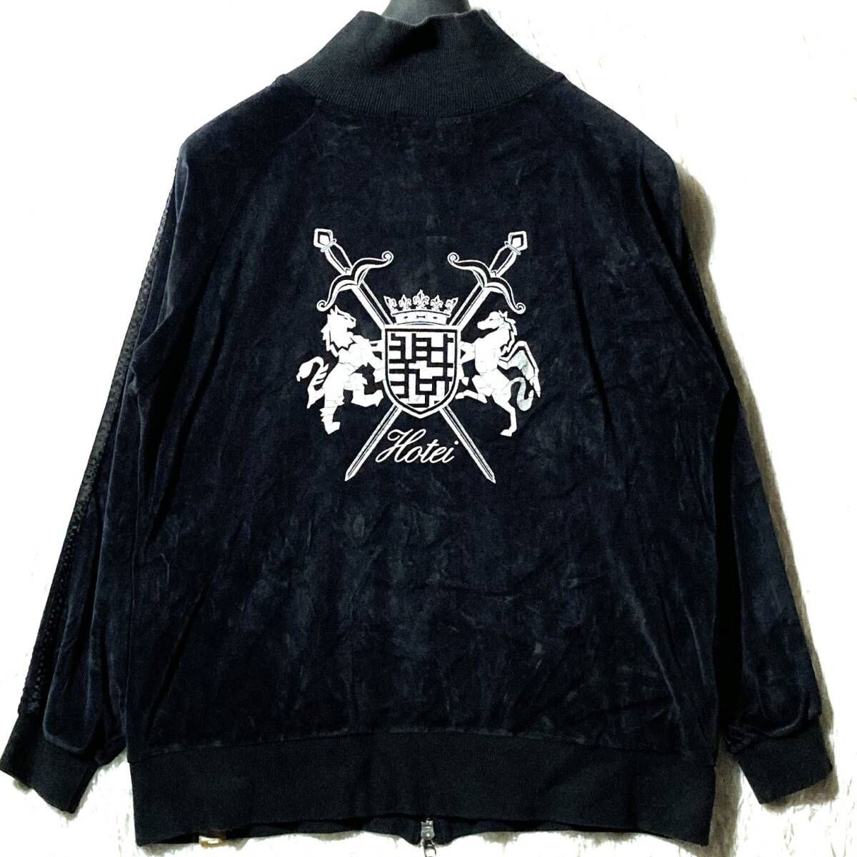 布袋寅泰☆入手困難☆25周年記念 限定☆背ロゴ ベロア スカジャン風