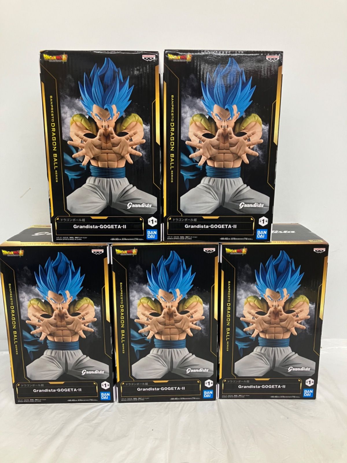 未開封 ドラゴンボール Grandista ゴジータ Ⅱ フィギュア 5個セット