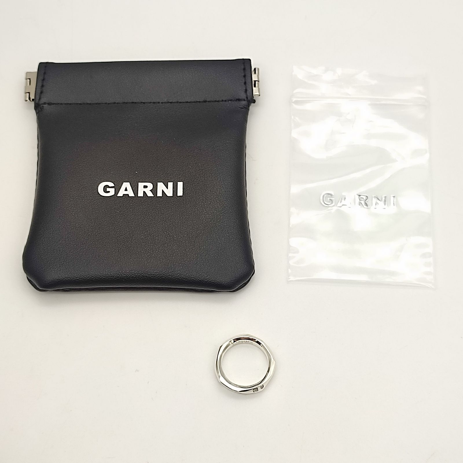超美品】GARNI ガルニ クロッケリーリング M 17号 シルバー925 - メルカリ
