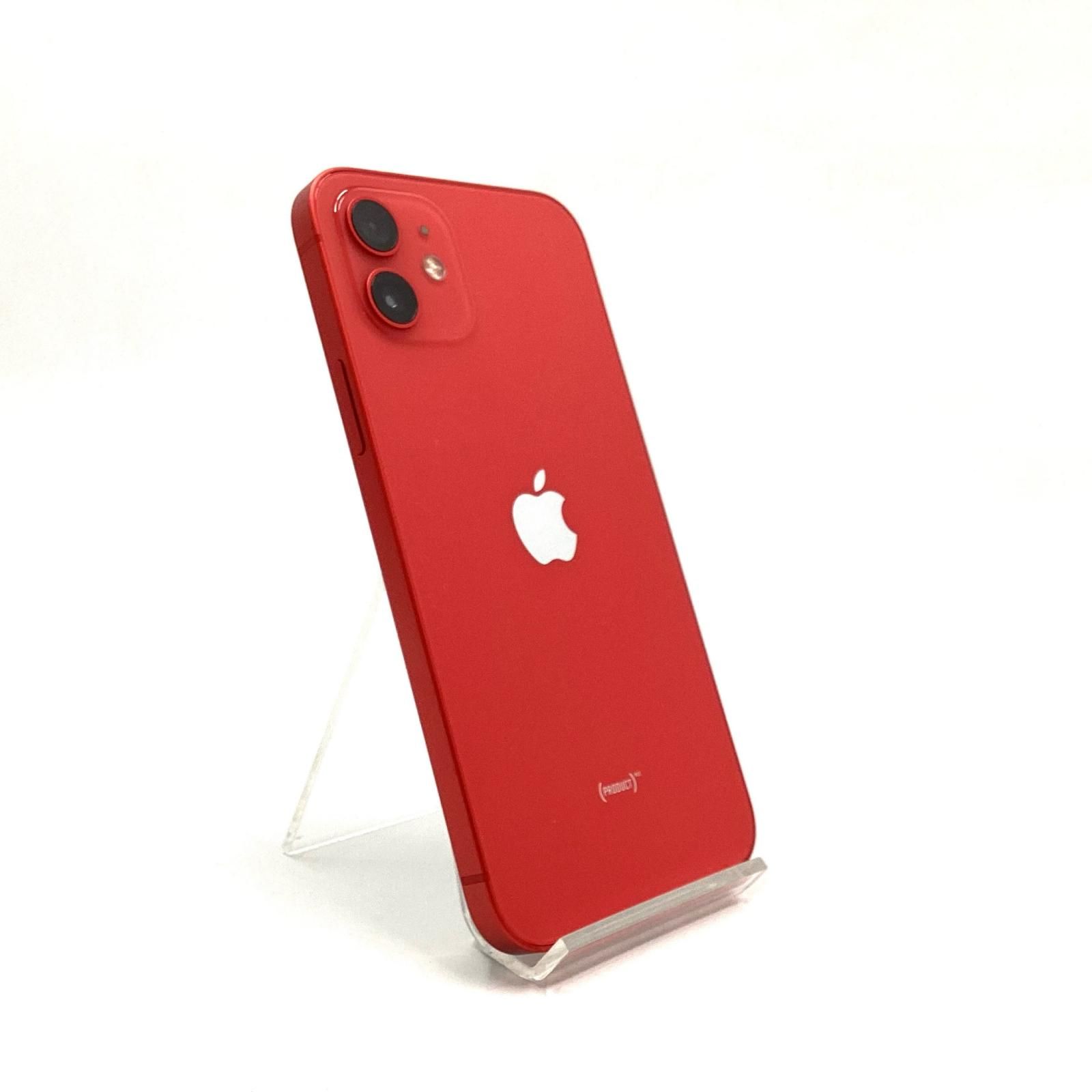 最速発送】 iPhone 12 128GB (PRODUCT)RED docomo SIMフリー 白ロム