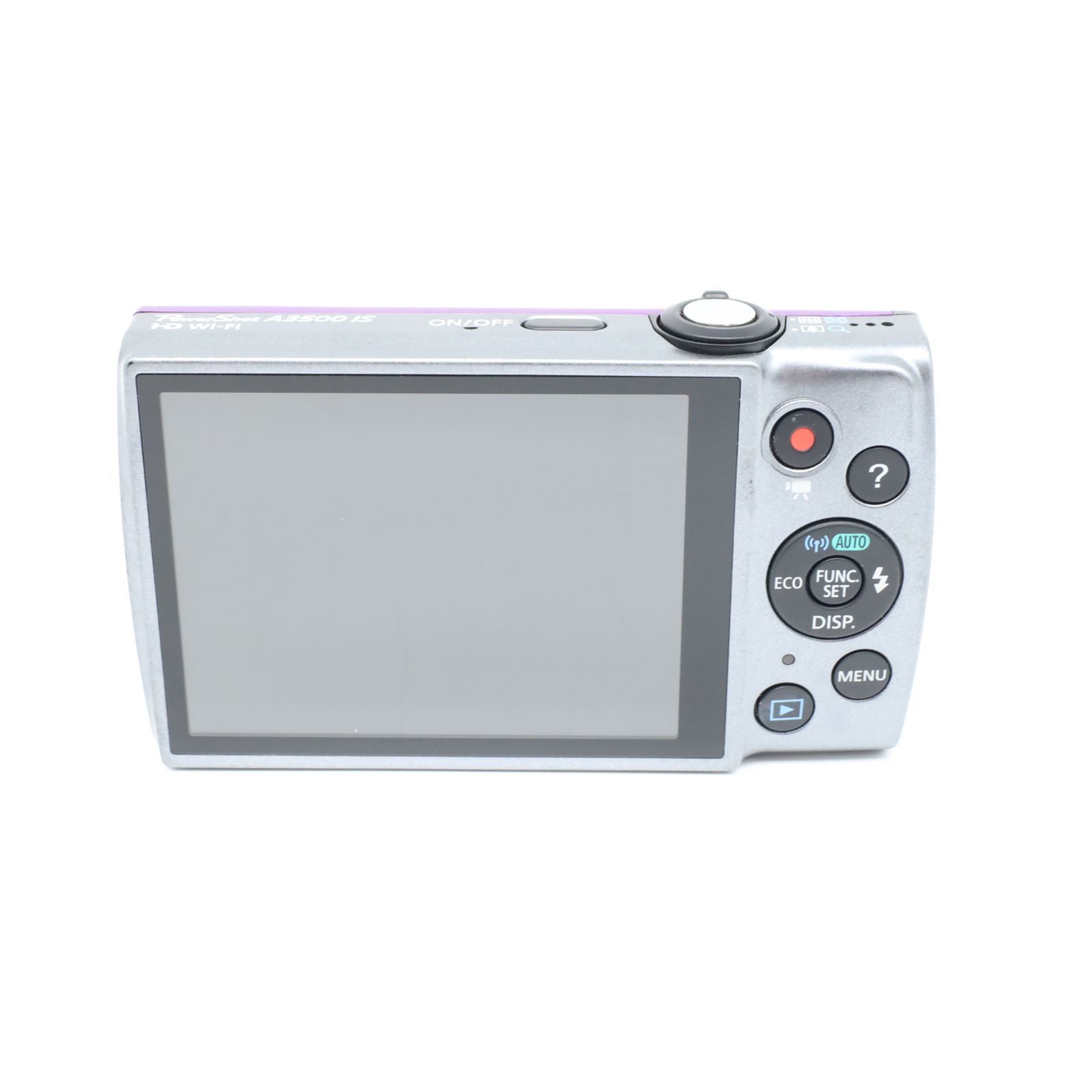 □美品□ CANON PowerShot A3500 IS パープル - メルカリ