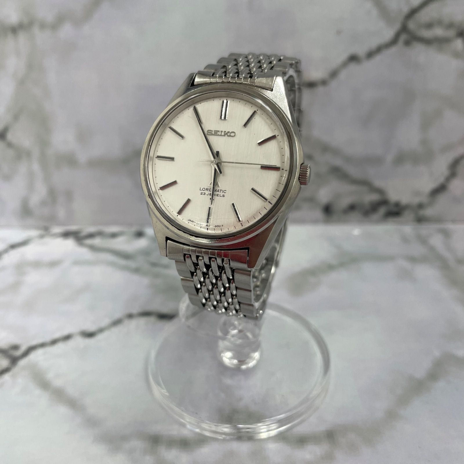中古品】セイコー SEIKO LORD MATIC ロードマチック 5601-9000 勤続十