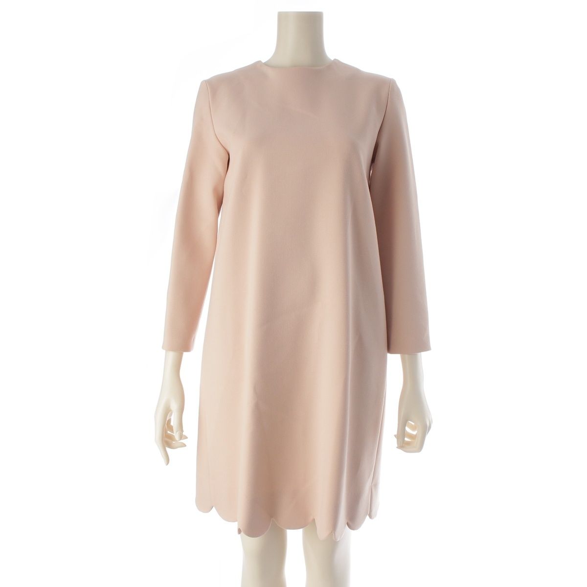 ヨーコチャン 21年 バックパール スカラップ ロングスリーブ