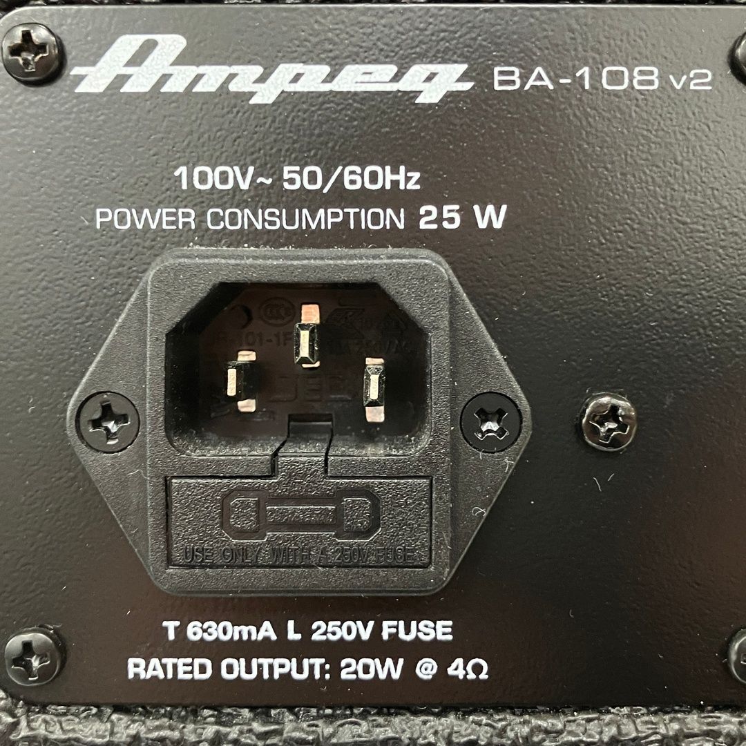 Ampeg アンプ BA-108 V2 アンペグ ベースコンボアンプ 小型 音響機材
