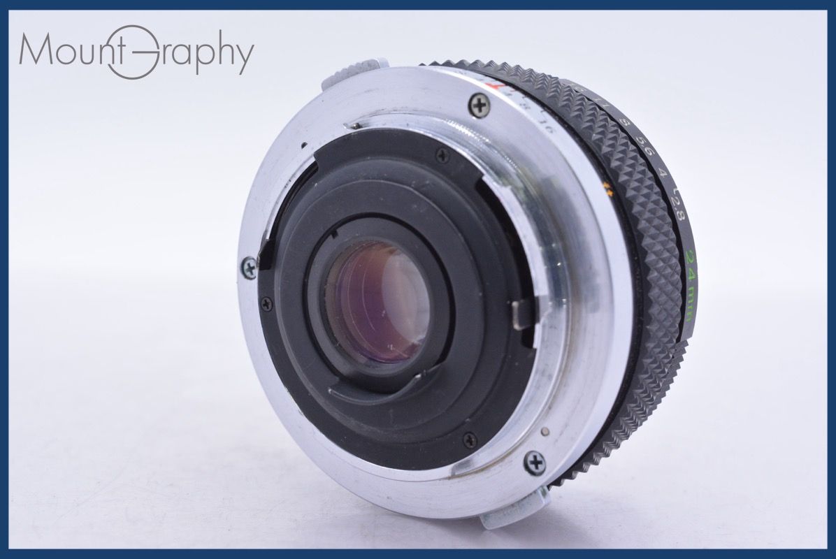 動作保証】 オリンパス Olympus OM-SYSTEM H.ZUIKO AUTO-W 24mm F2.8