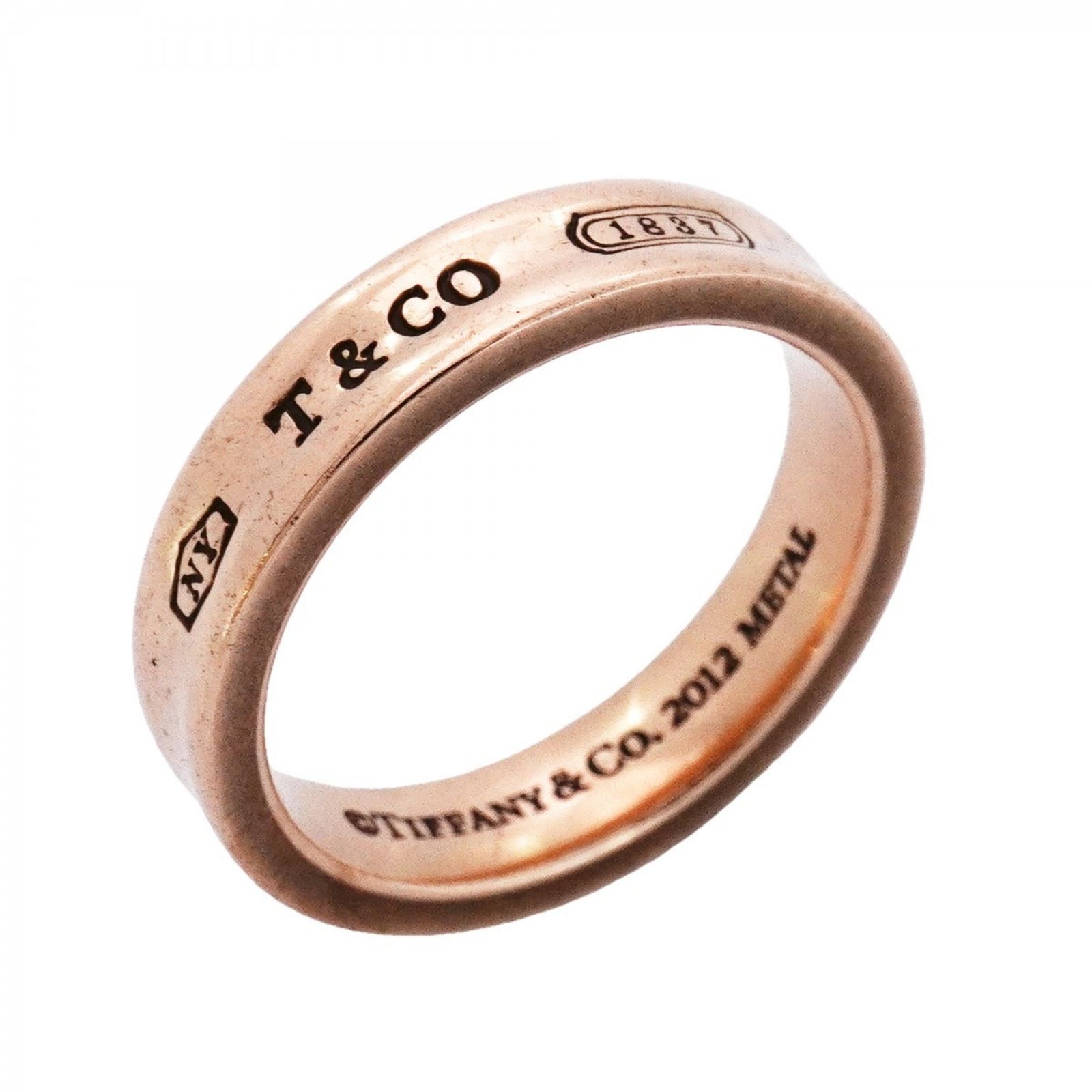 ティファニー(Tiffany) ティファニー リング ナロー ルベドメタル 8号