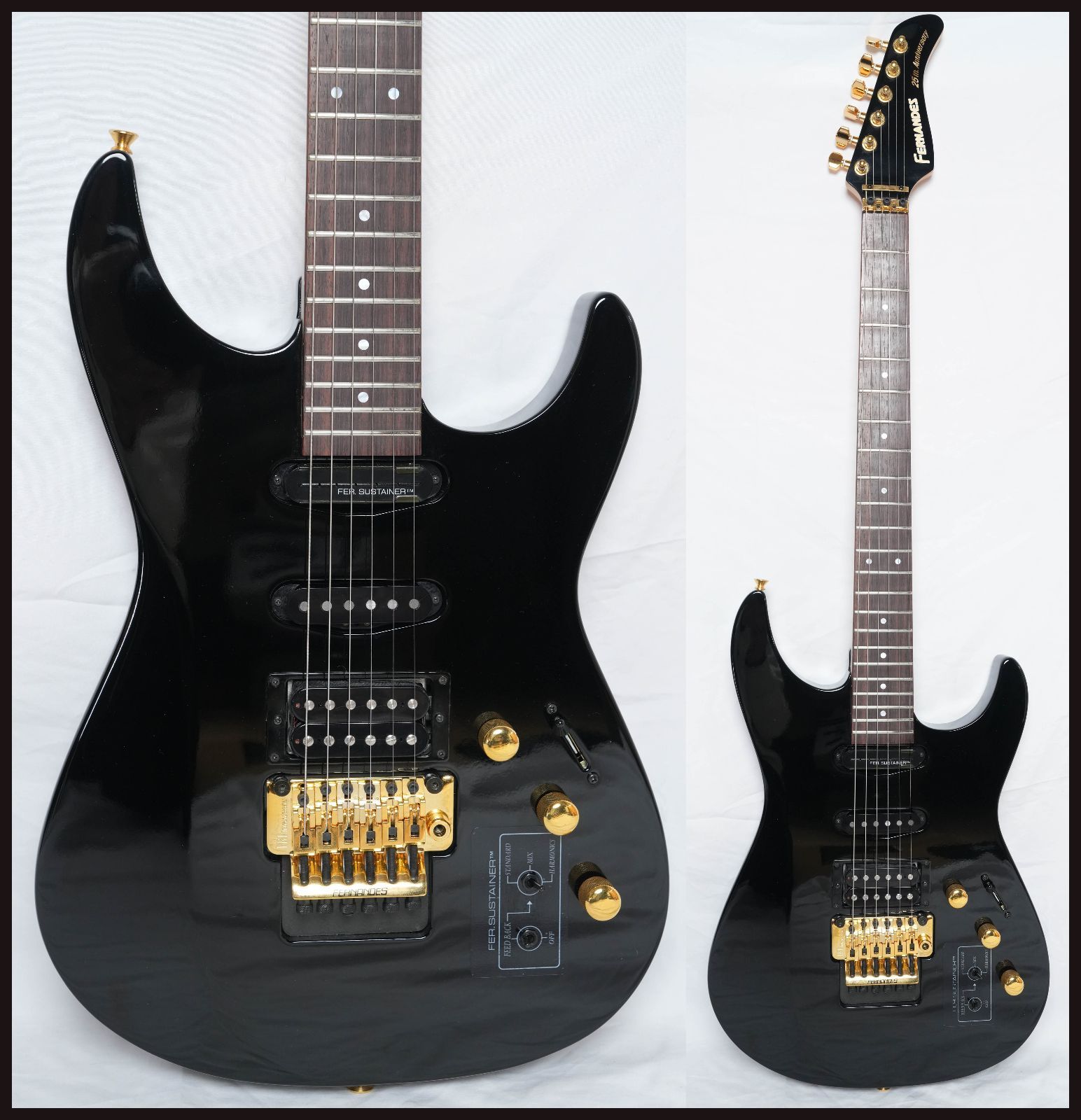 ☆FERNANDES☆FR-85QC BLACK 25th Anniversary フルモードサスティナー
