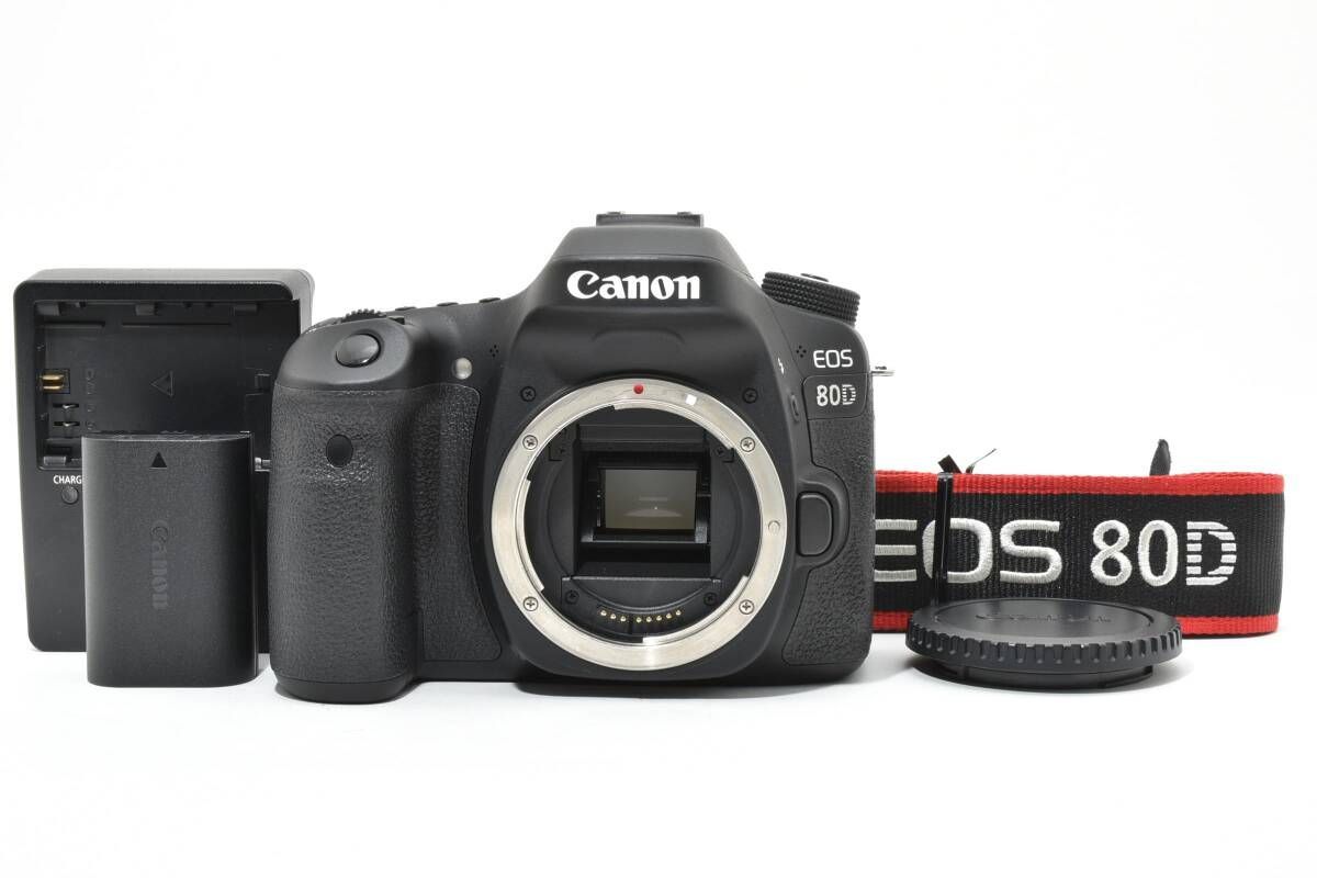 ☆極美品☆《ショット数1,156回》キヤノン Canon EOS 80D ボディ