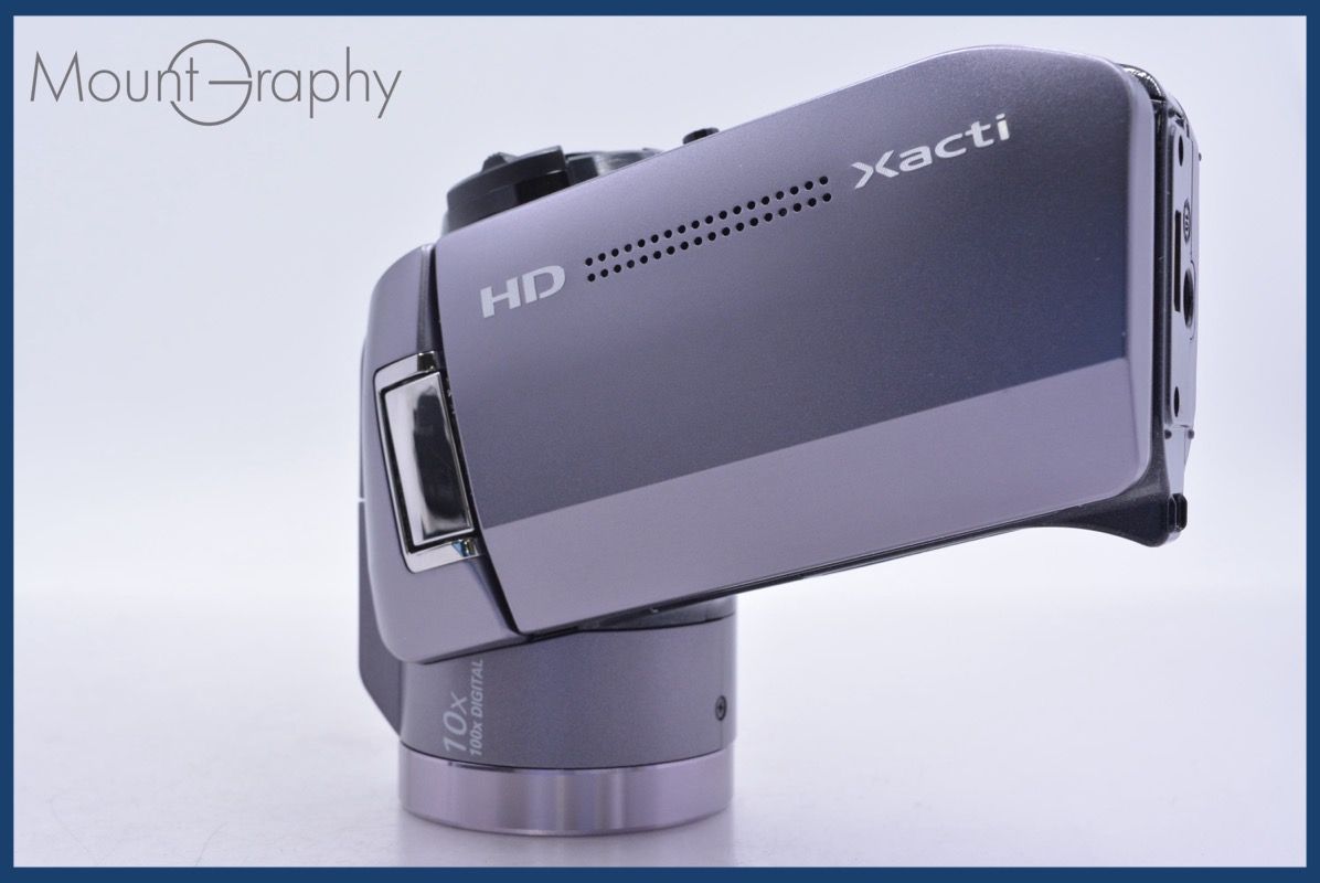 動作保証】 サンヨー Sanyo Xacti DMX-HD 1010 10x 元箱、バッテリー