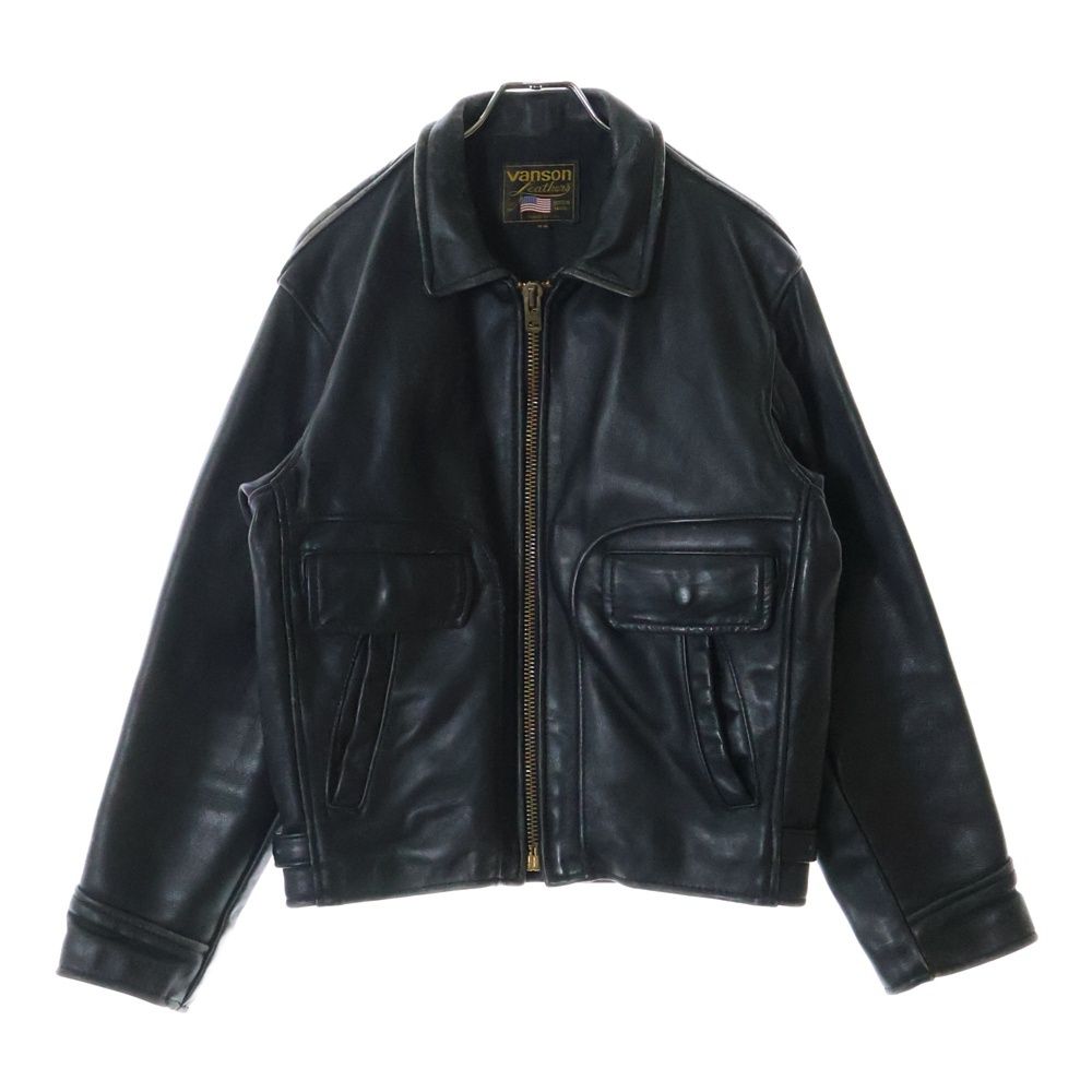 VANSON (バンソン) 80S-90S OLD IKE LEATHER JACKET オールド アイク