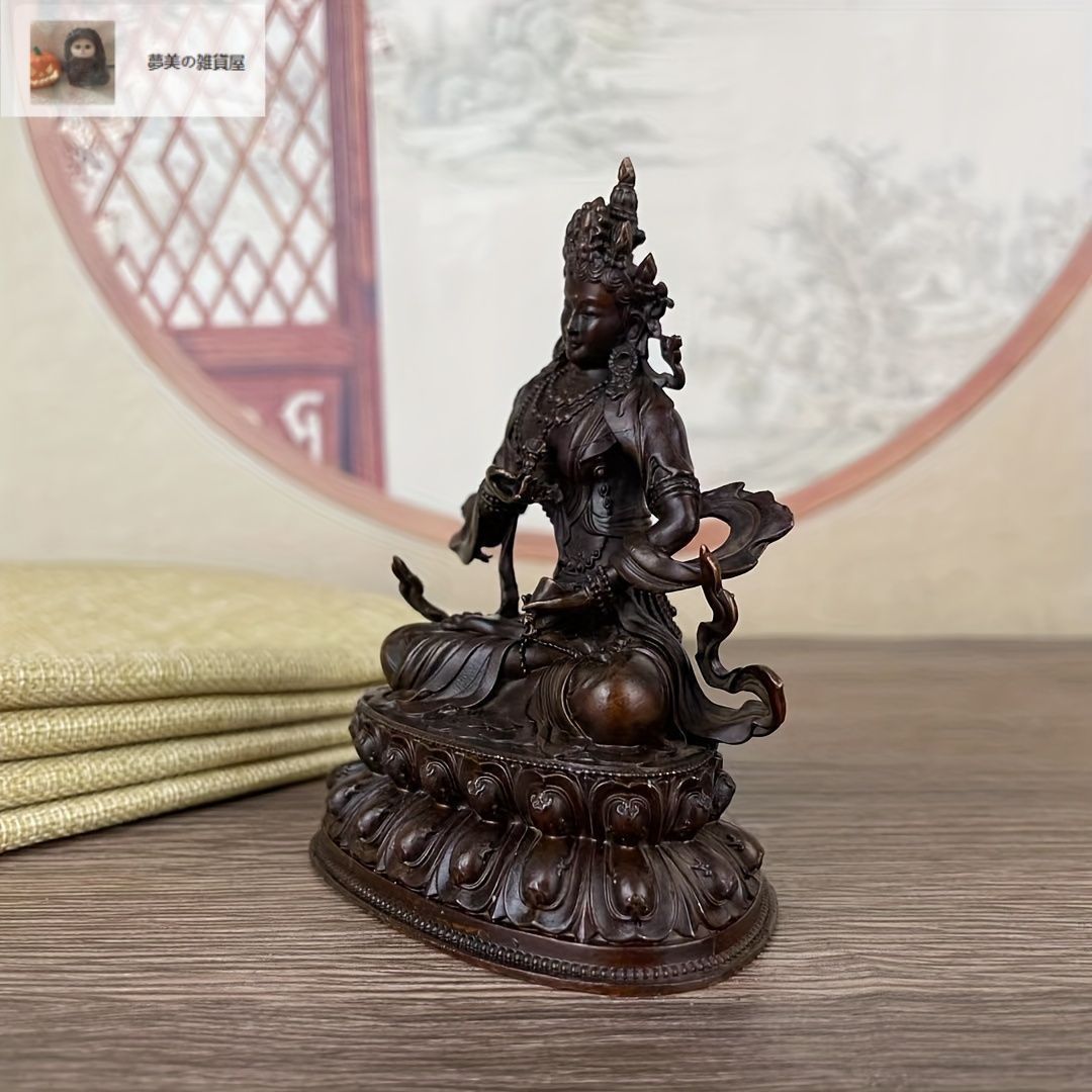 値下げしました 緑多羅菩薩 仏像 骨董 値下げしました 緑多羅菩薩 仏像