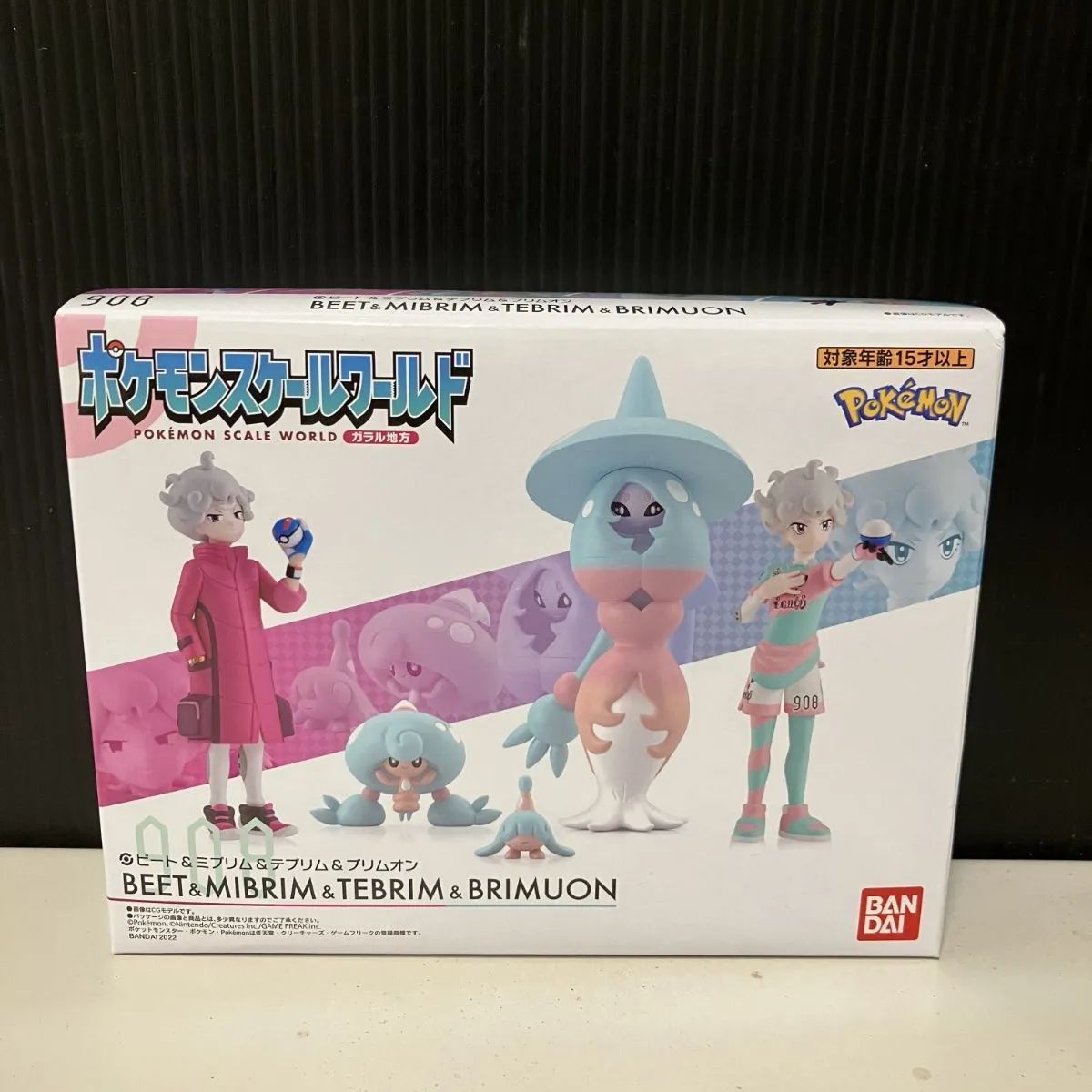 むつ30-1061】ポケモンスケールワールド ガラル地方 ビート＆ミブリム