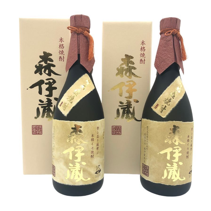 新品2本セット】森伊蔵 JAL国際線機内限定品 720ml 25% 芋焼酎 JAL、芋