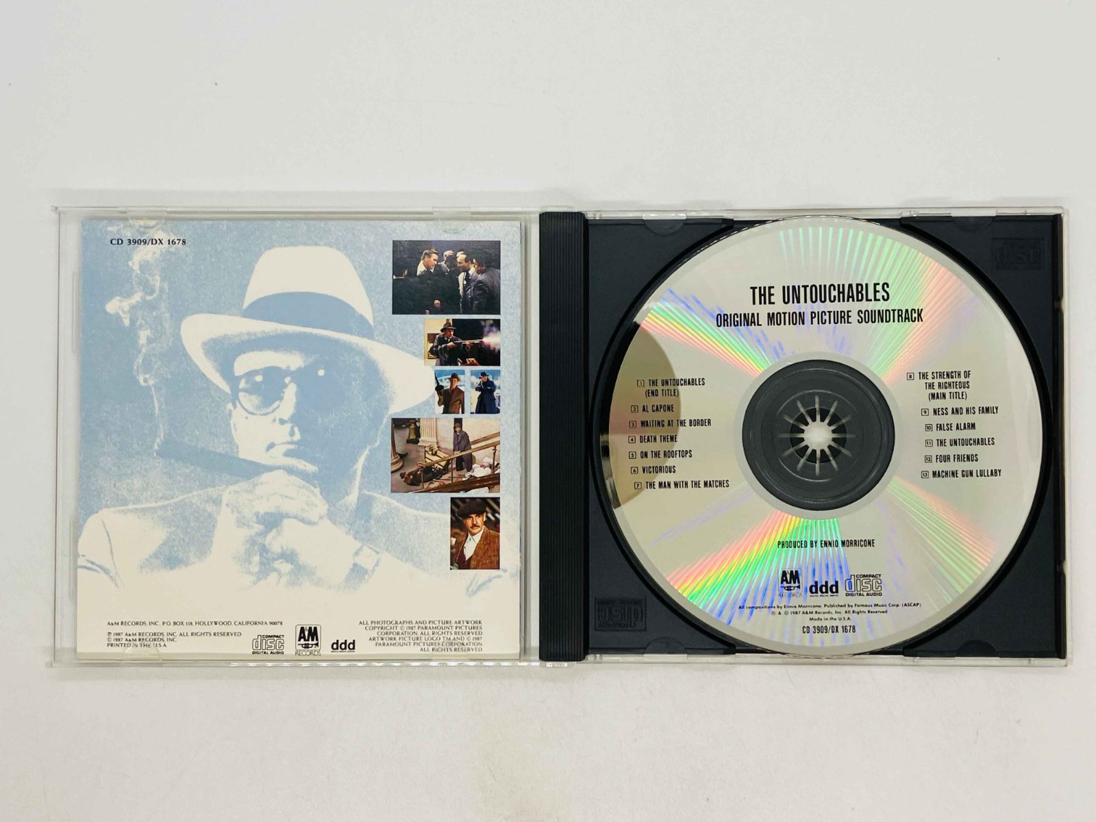 CD アンタッチャブル / サウンドトラック / エンニオ・モリコーネ