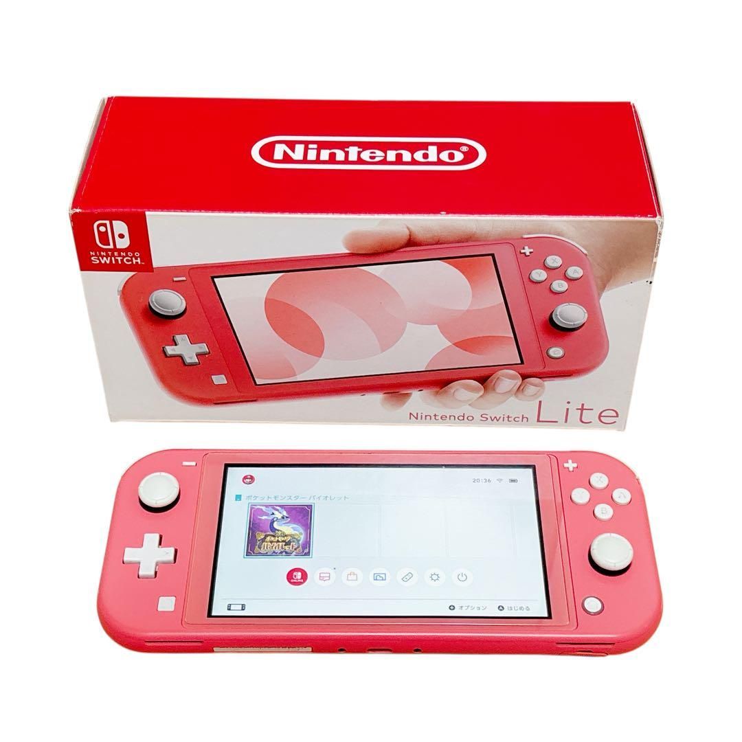 Nintendo Switch Lite ピンク 充電器付き Nintendo Switch Lite ピンク