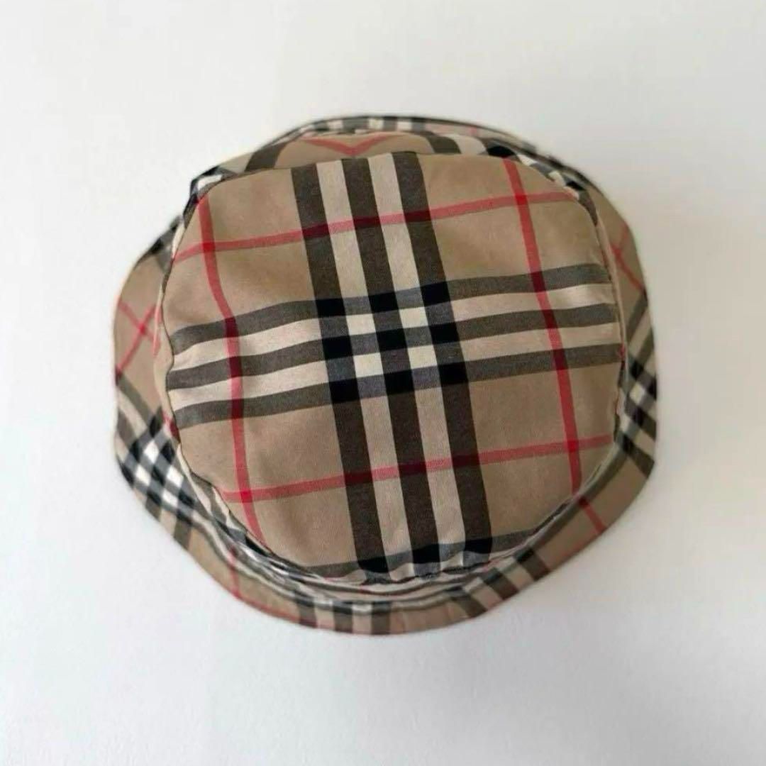 定価4.7万 美品 バーバリー ティッシ期 TBロゴ ノバチェック キャップ