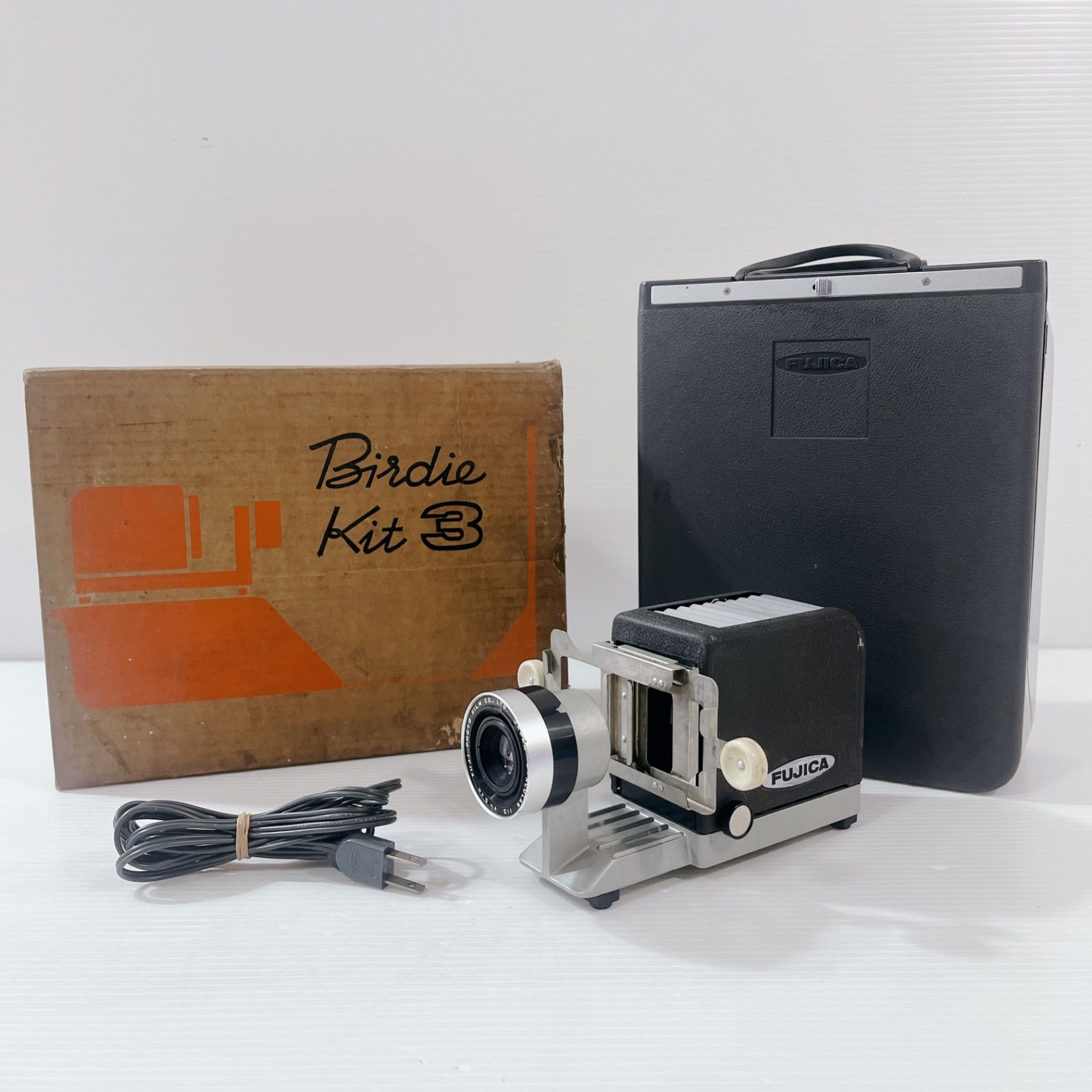 激レア 昭和レトロ FUJICA バーディーキット3型 スライド映写機 富士