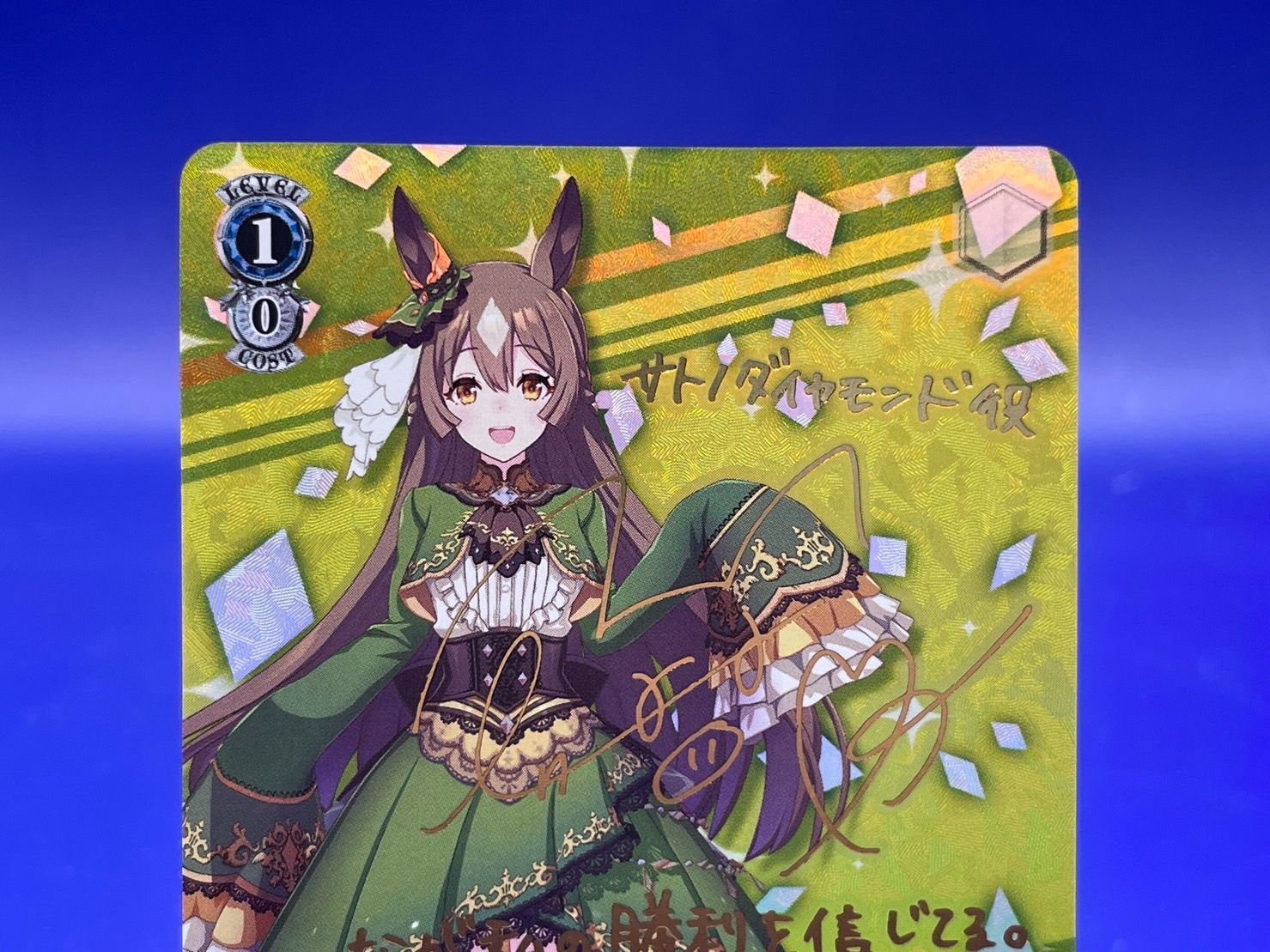 PSA10 ヴァイス ウマ娘 サトノダイヤモンド sp サイン PSA10 ウマ娘