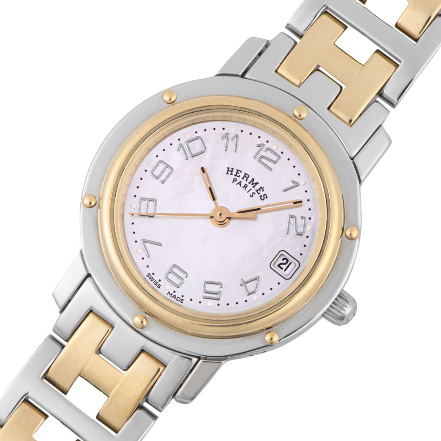 エルメス◇クリッパー◇ナクレ◇コマ◇CL4.220◇レディース◇12mm