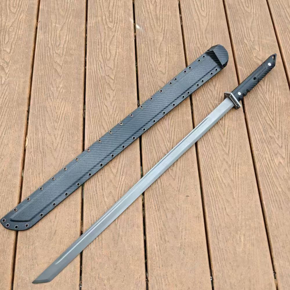 冥鋒唐横刀-高性能マンガン鋼 古兵器 武具 刀装具 日本刀