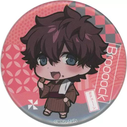 中古】バッジ・ピンズ broooock(浴衣) トレーディング缶バッジ
