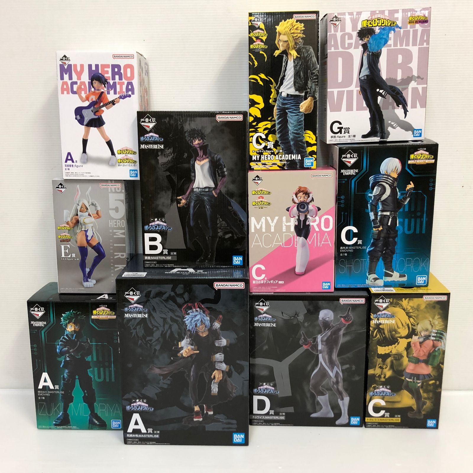 我愛羅 ターボババア ヒロアカ 人気キャラ フィギュアまとめ売り